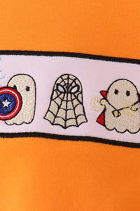 Ghost embroidery bubble