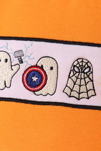 Ghost embroidery top