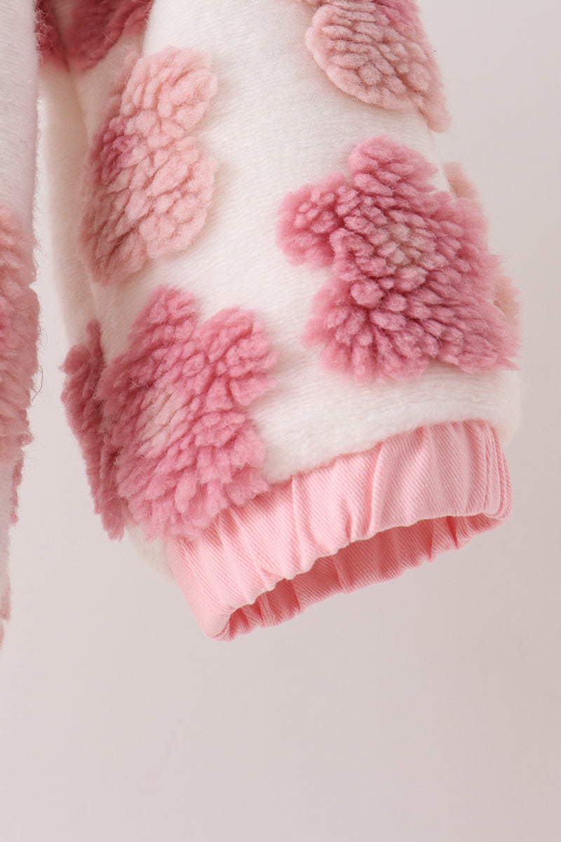 Fleece jacket - Floral print