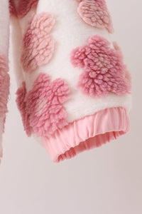 Fleece jacket - Floral print