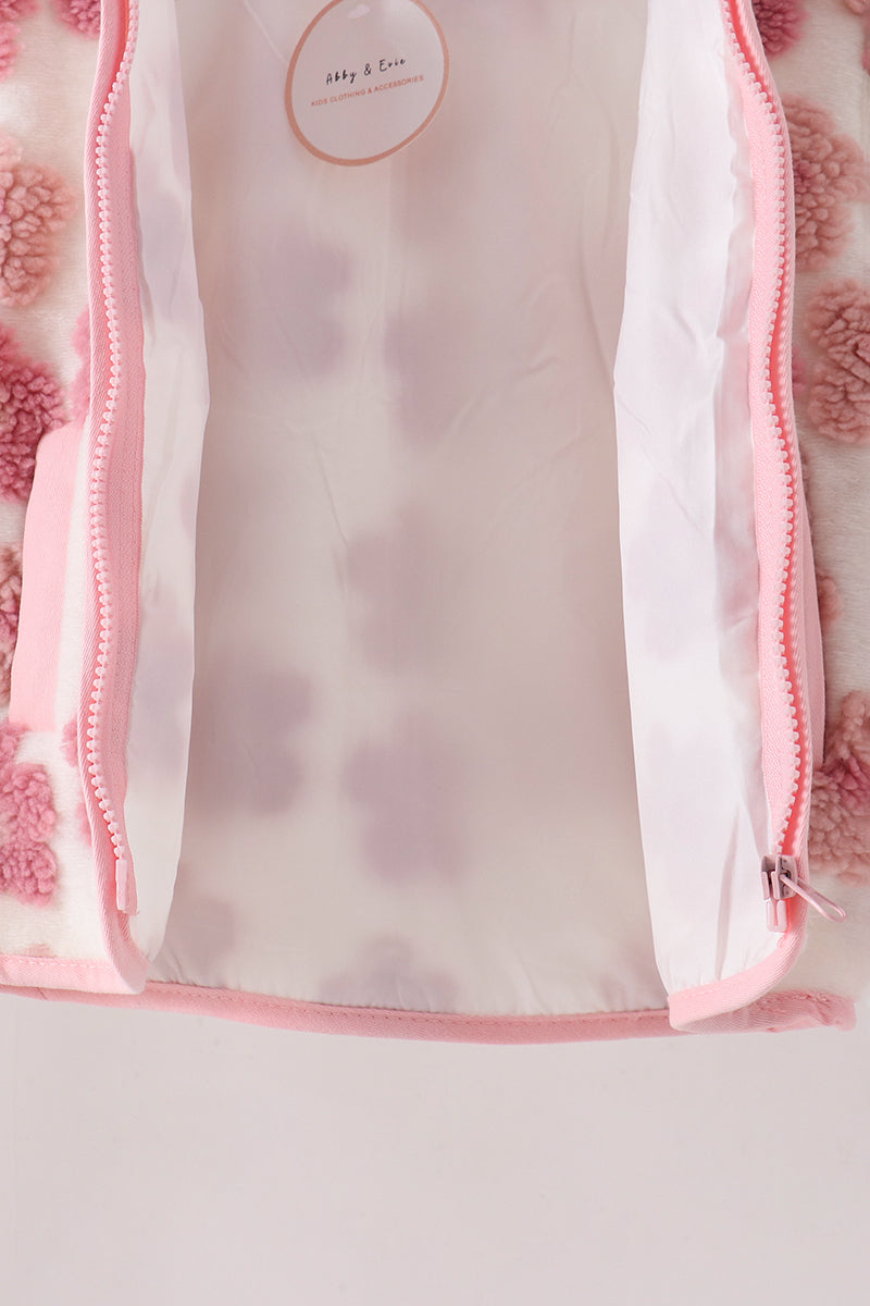 Fleece jacket - Floral print