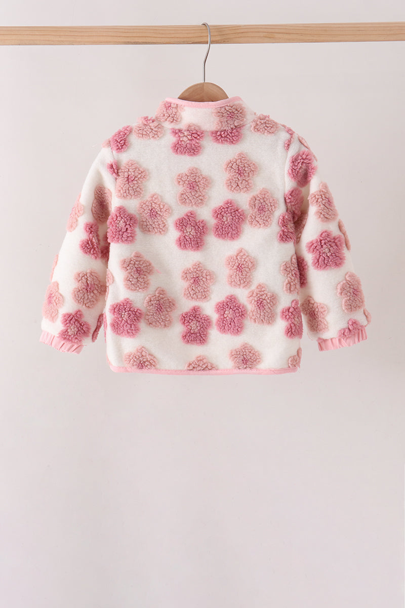 Fleece jacket - Floral print