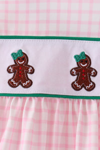 Gingerbread Embroidery Bloomer Set