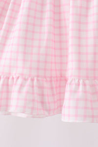 Gingerbread Embroidery Ruffle Pants Set