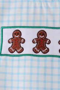 Gingerbread Embroidery Pants Set
