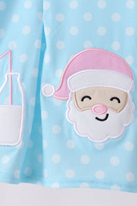 Milk Santa Cookies Ruffle Bloomer Set