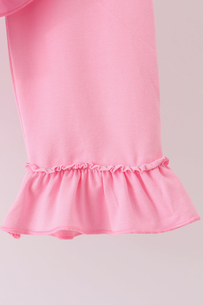 Milk Santa Cookies Ruffle Pants Set