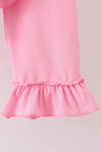 Milk Santa Cookies Ruffle Pants Set