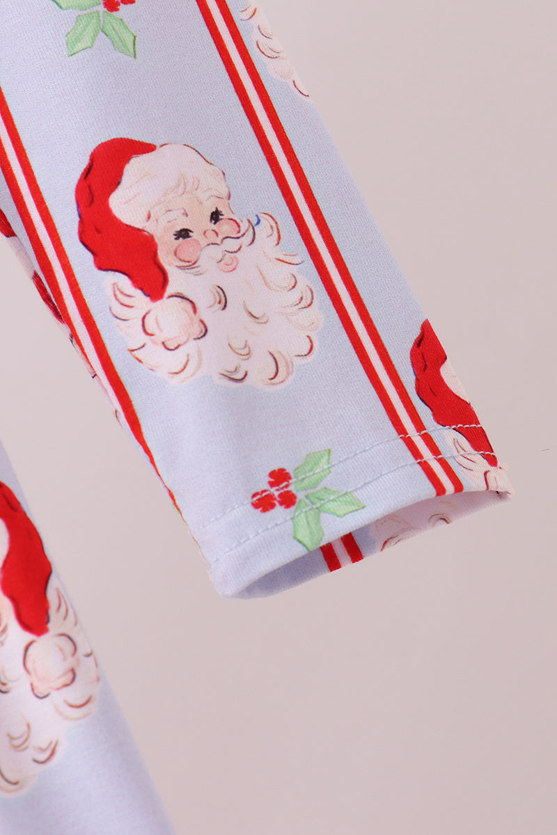 Santa claus bamboo ruffle dress