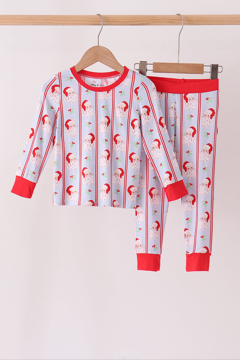 Santa claus bamboo pajama set