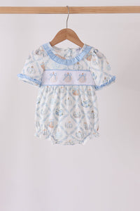 Pumpkin embroidery ruffle bubble