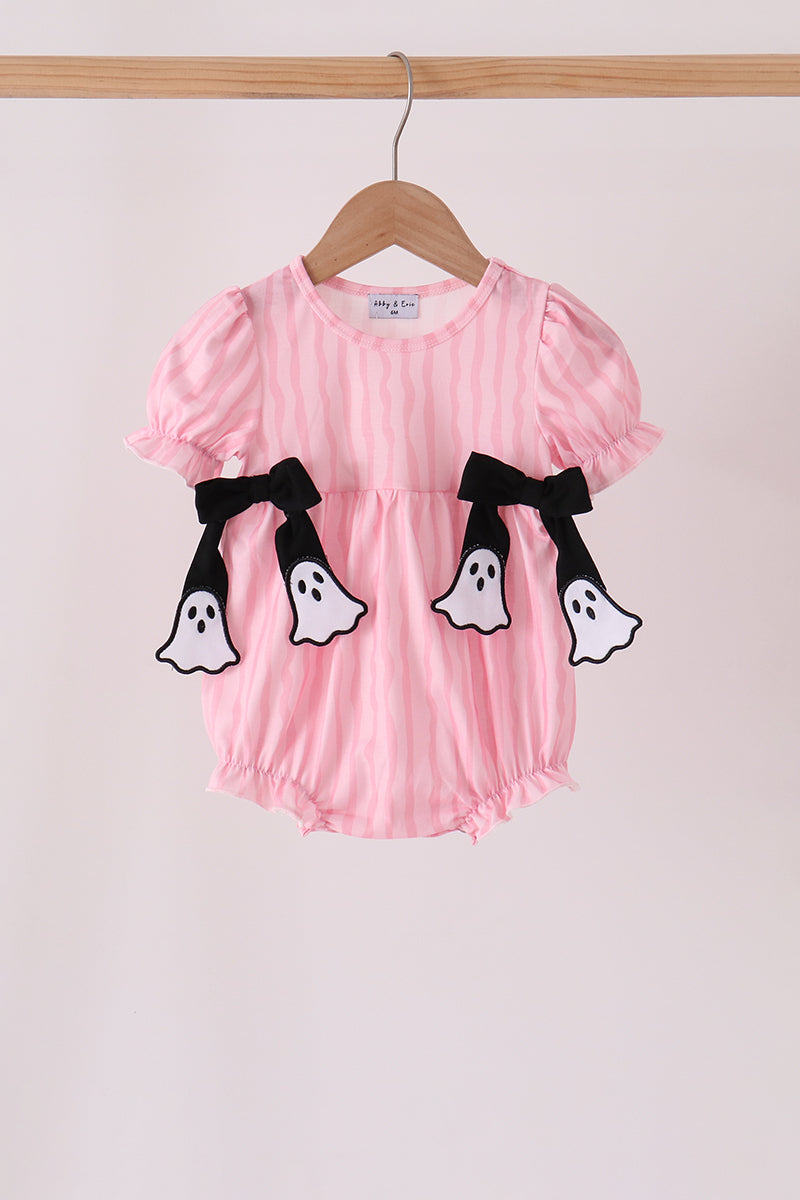 Ghost applique stripe bubble