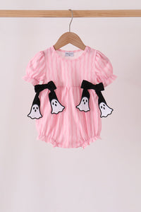 Ghost applique stripe bubble