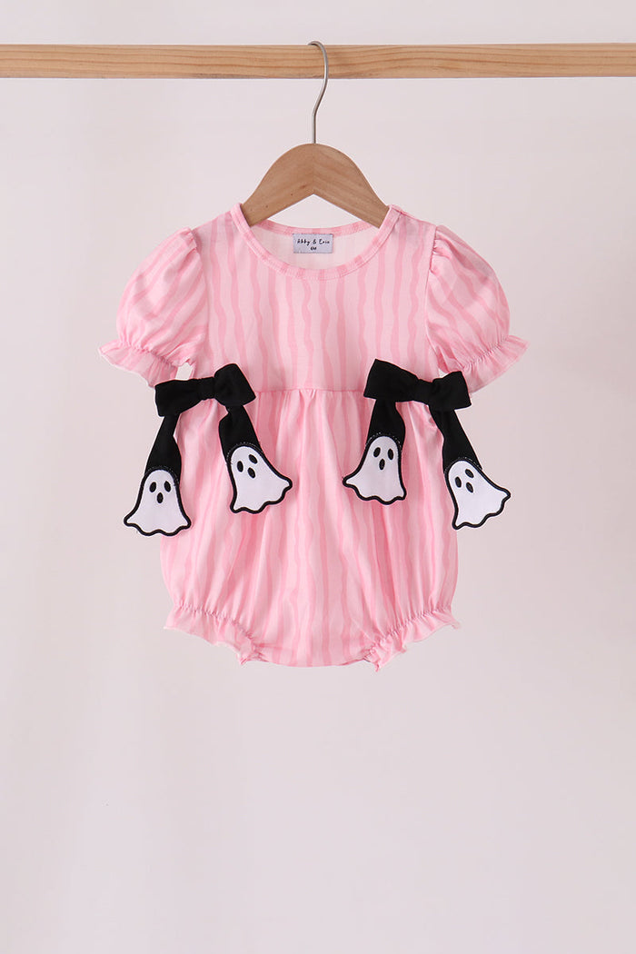 Ghost applique stripe bubble