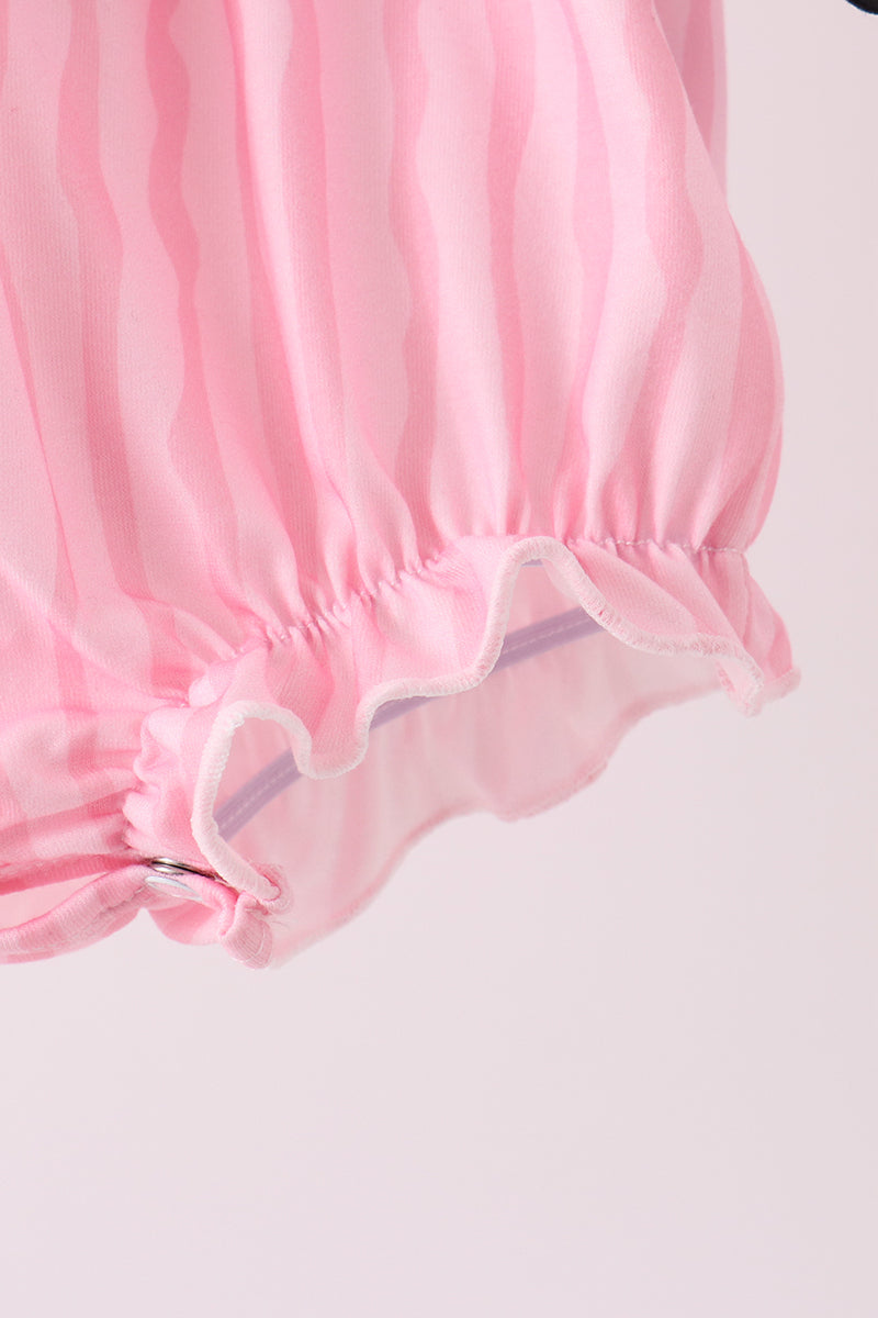 Ghost applique stripe bubble