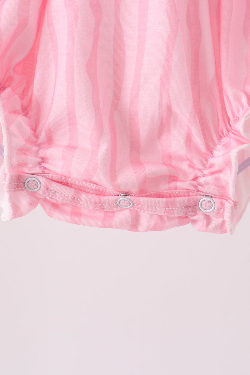 Ghost applique stripe bubble
