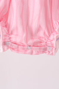 Ghost applique stripe bubble