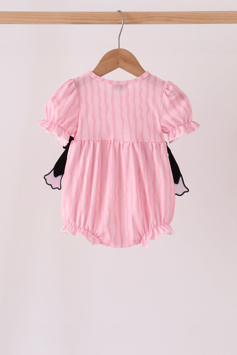 Ghost applique stripe bubble