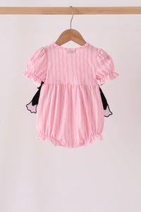 Ghost applique stripe bubble