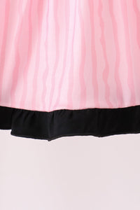 Ghost applique stripe dress