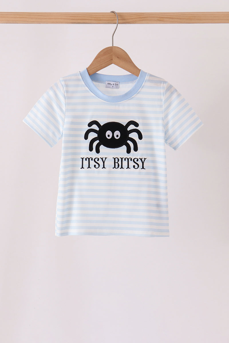 Spider embroidery top