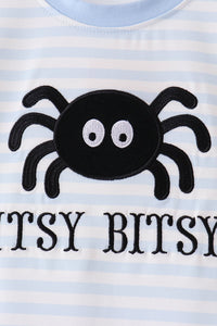 Spider embroidery top