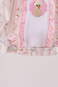 Turkey embroidery ruffle bubble