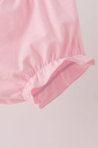 Turkey embroidery ruffle bloomer set