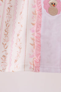 Turkey embroidery ruffle dress