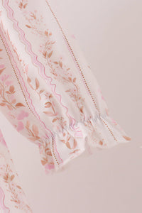 Turkey embroidery ruffle dress