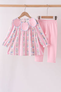 Pearl Bow Floral Set