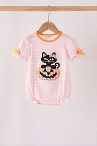 Jack-O-Lantern applique bubble