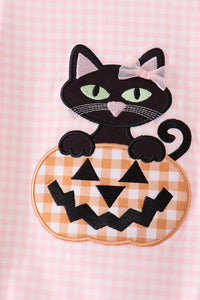 Jack-O-Lantern applique bubble