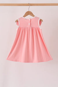 Pumpkin embroidery dress
