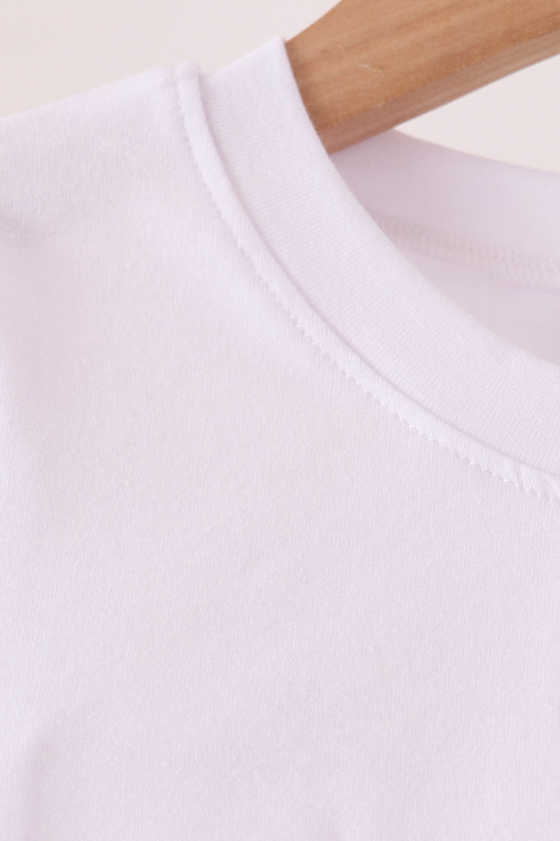 Pumpkin embroidery top