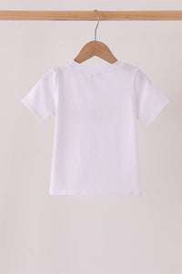 Pumpkin embroidery top