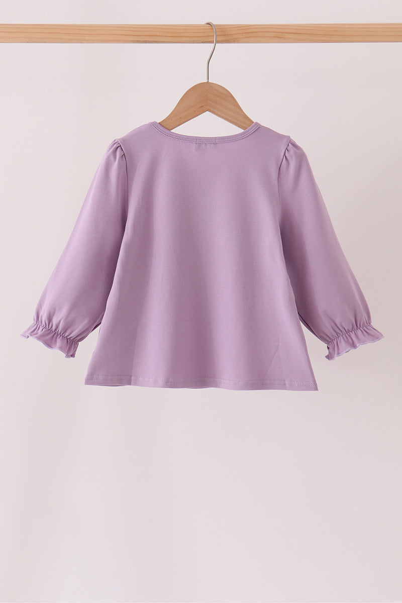 Goose embroidery top