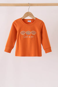 Sweet as pie embroidery top