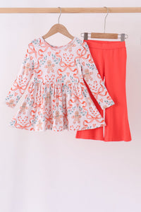 Gingerbread bamboo pants set