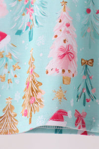 Christmas tree bamboo pajama set