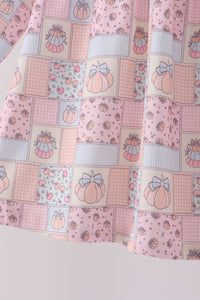 Pumpkin ruffle pants set