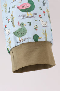 Mallard embroidery pants set