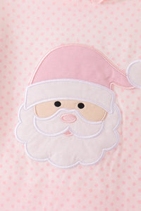 Santa claus dot applique 2pc set
