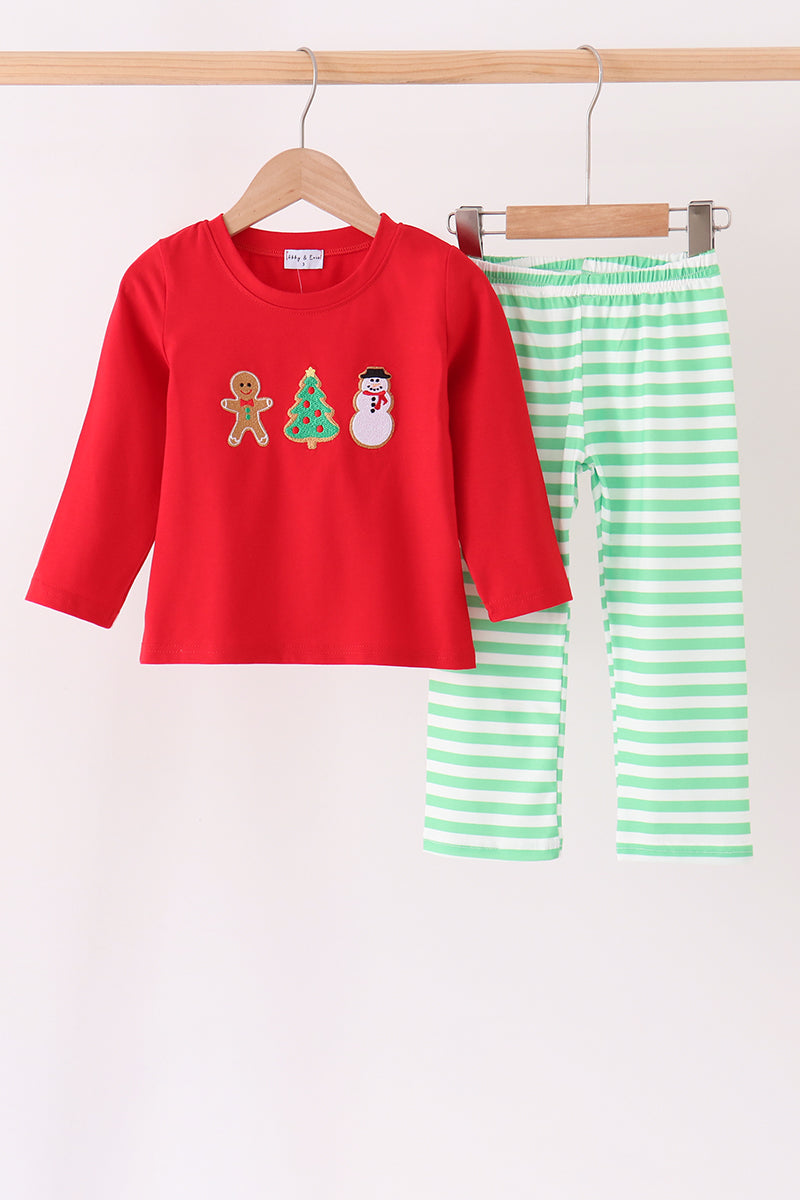 Gingerbread Tree Embroidery Set