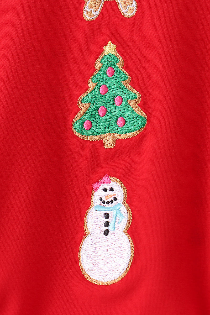 Gingerbread Tree Embroidery Bubble Set