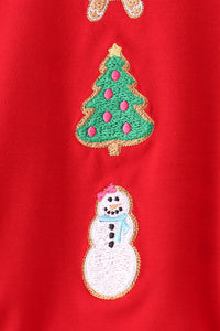 Gingerbread Tree Embroidery Bubble Set