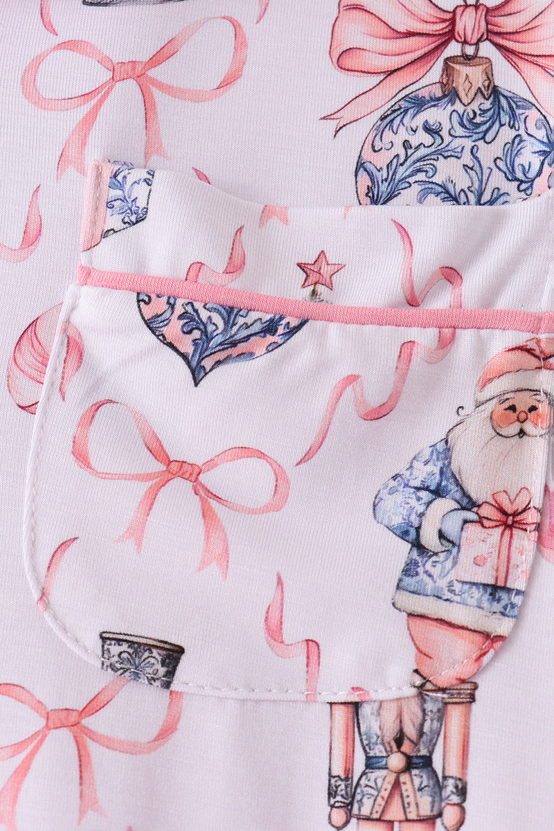 Nutcracker bamboo mom&me pajama set