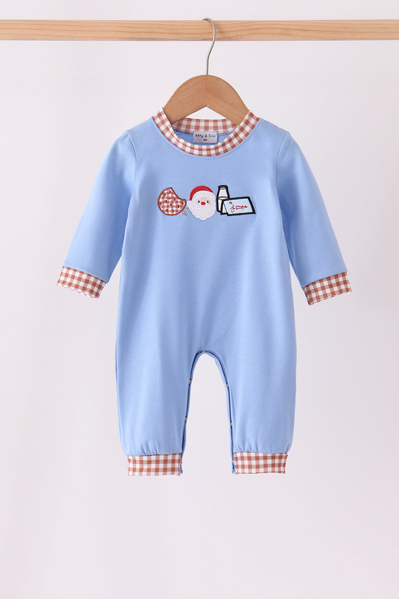 Milk Cookies Embroidery Romper
