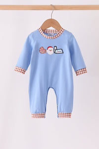 Milk Cookies Embroidery Romper