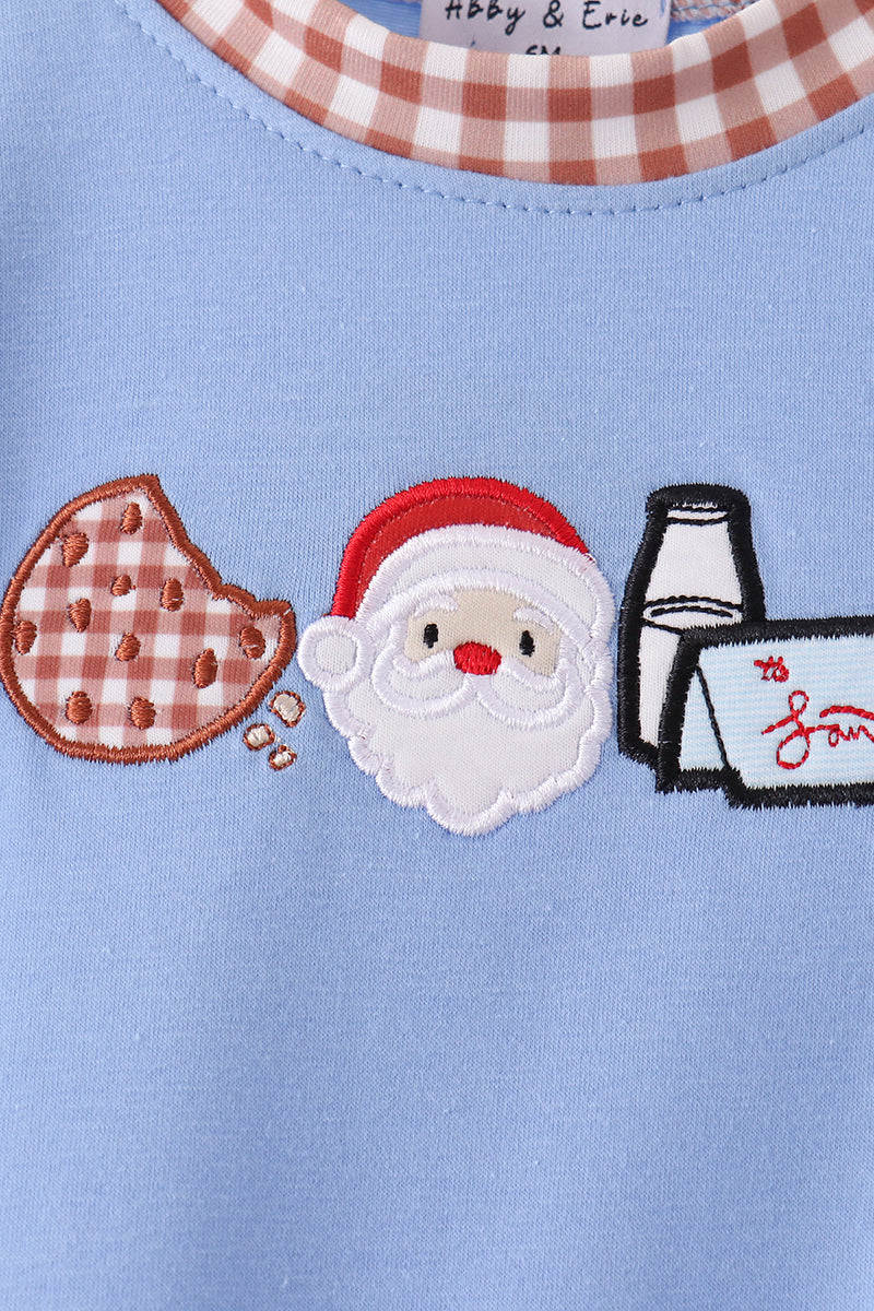 Milk Cookies Embroidery Romper
